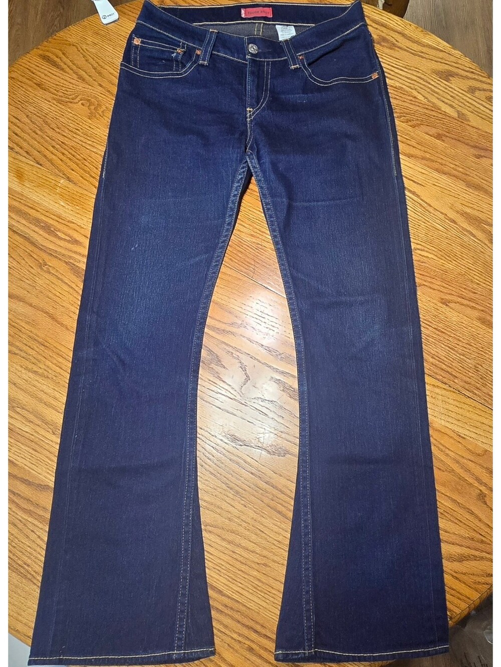 Vtg 2003 Levi’s Type 1 Tough Boot Cut Jeans 10M Dark Wash Y2K 01317-0340 Exct